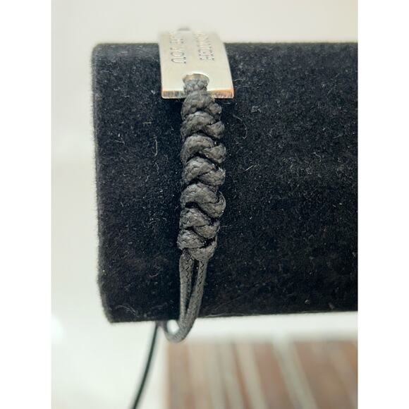 Women's Adjustable Inspirational Bracelet "Life is Tough but So Are You" - Picture 2 of 5